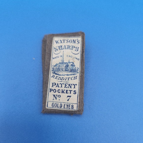 Other - Vintage Watson's Sharps Patent Pockets No. 7 Needle Package